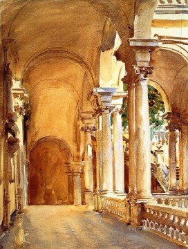 John Singer Sargent Painting - Genoa the University John Singer Sargent